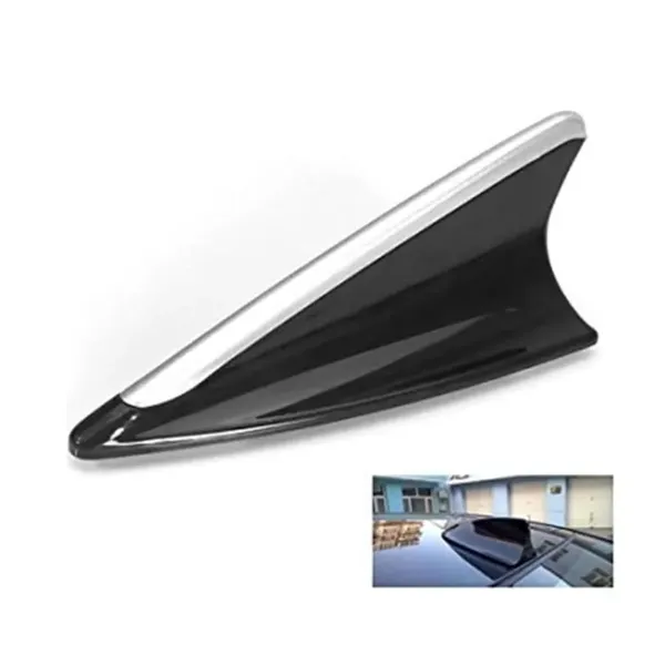 Blacksilver_Abs_Plastic_Shark_Fin_Antenna
