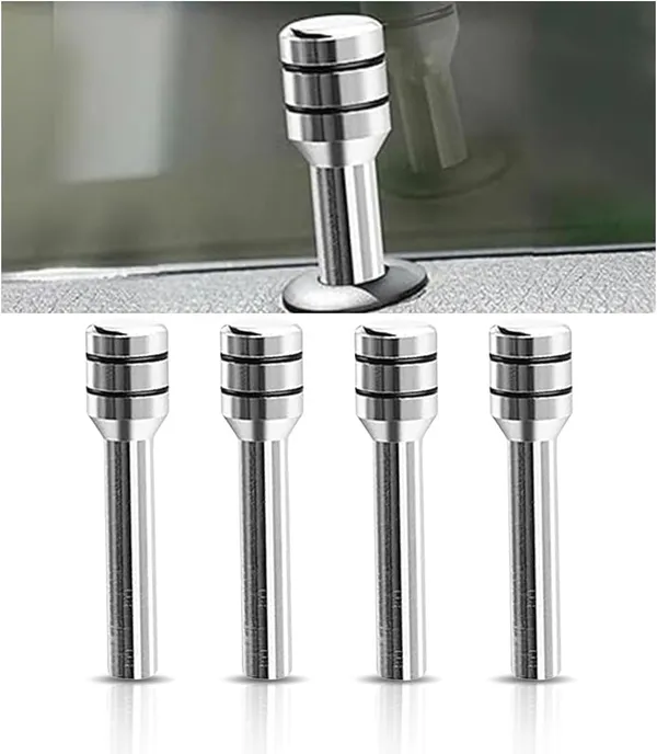Silver_Aluminium_Door_Shock_Absorber_Pack_Of_4