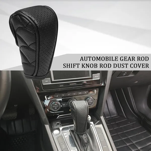 Black_Pu_Leather_Gear_Knob_Cover_Pack_Of_2