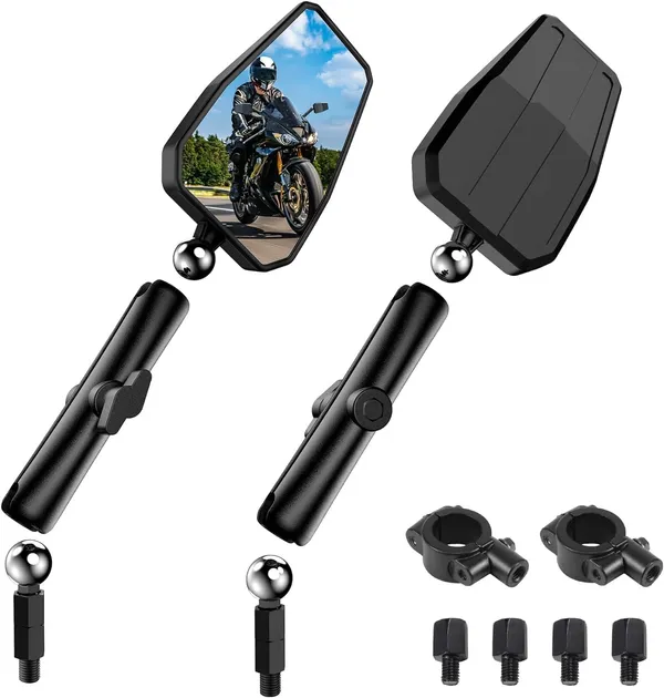Black_Aluminium_Motorcycle_Rear_View_Mirror