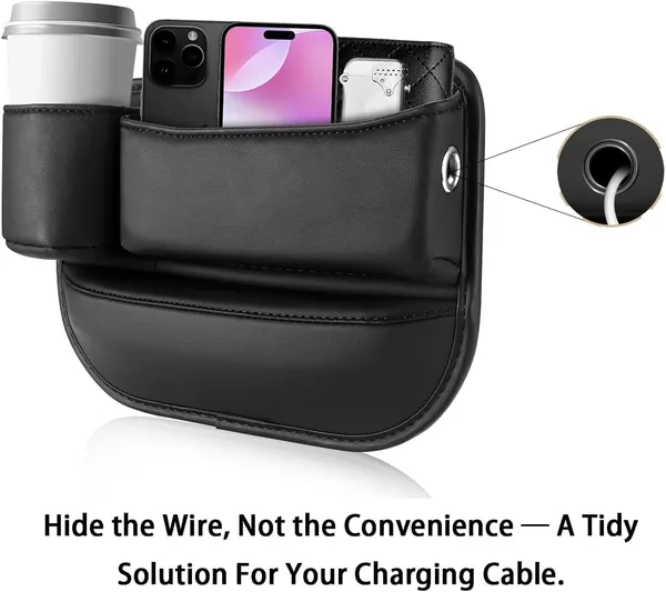 Black_Faux_Leather_Seat_Gap_Organizer