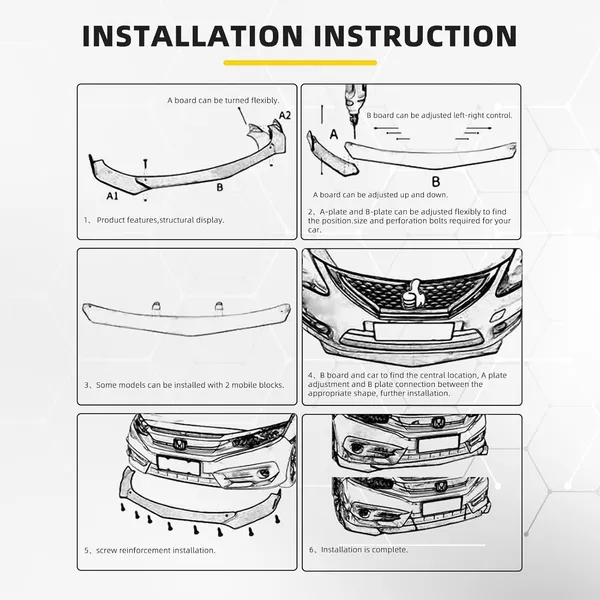 Glossy_Black_Abs_Plastic_Front_Bumper_Lip