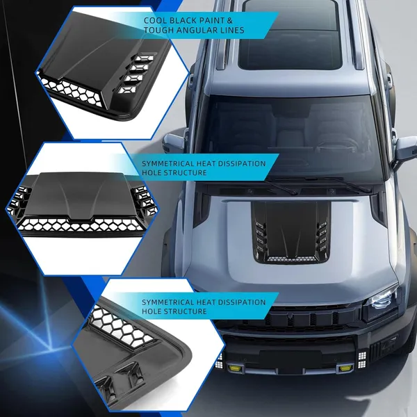 Black_Acrylonitrile_Butadiene_Styrene_Hood_Vent_Cover