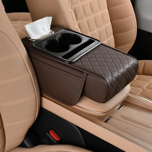 Brown_Leather,_Memory_Foam_Armrest_Cushion