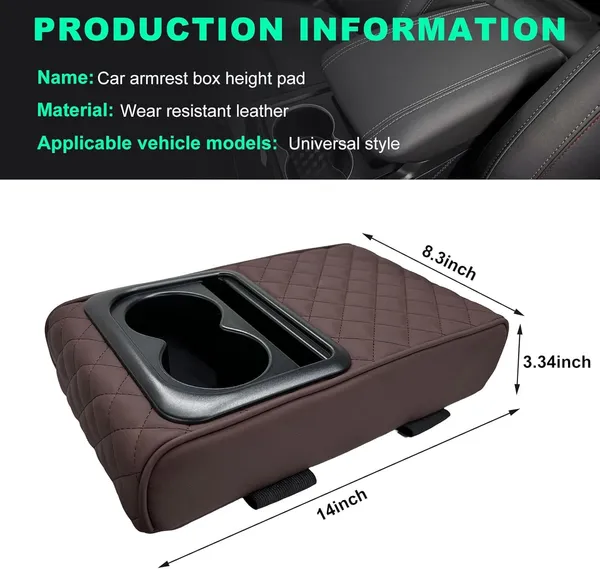 Brown_Leather,_Memory_Foam_Armrest_Cushion