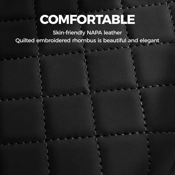 Black_Leather,_Memory_Foam_Armrest_Cushion