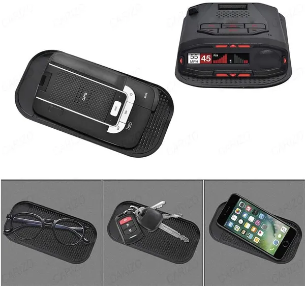Black_Silicone_Rubber_Dashboard_Anti_Slip_Mat