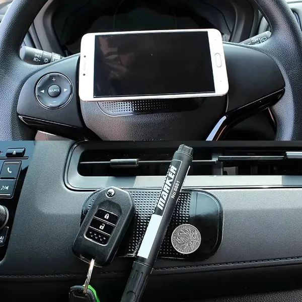 Black_Silicone_Rubber_Dashboard_Anti_Slip_Mat