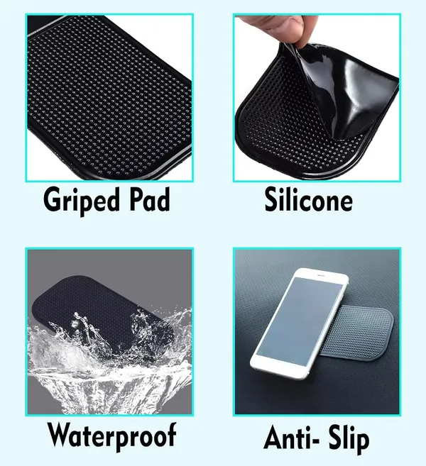 Black_Silicone_Rubber_Dashboard_Anti_Slip_Mat