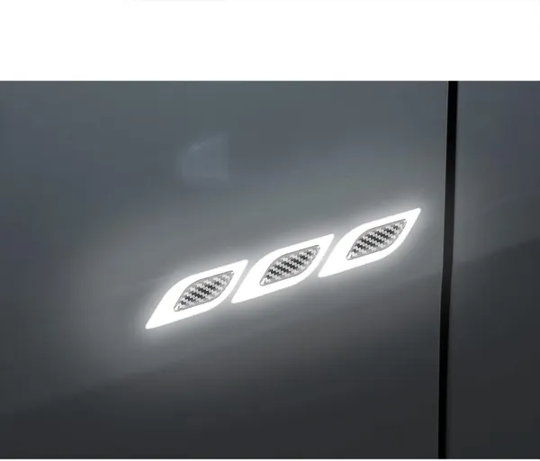White_Vinyl_Reflective_Sticker_Pack_Of_6