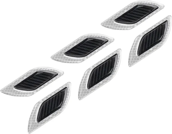 White_Vinyl_Reflective_Sticker_Pack_Of_6