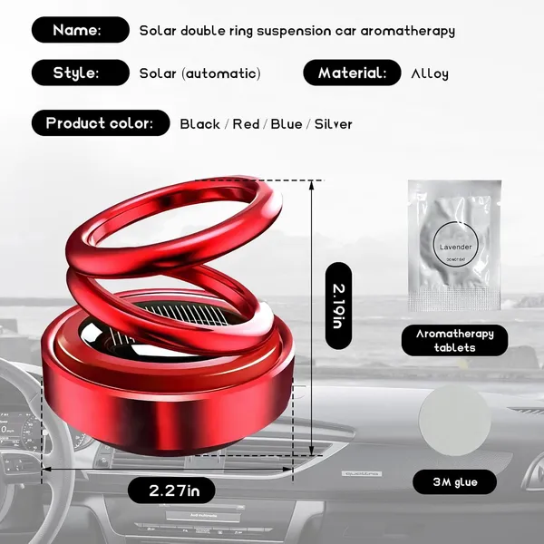 Red_Glass_Abs_Plastic_Car_Perfume_Diffuser