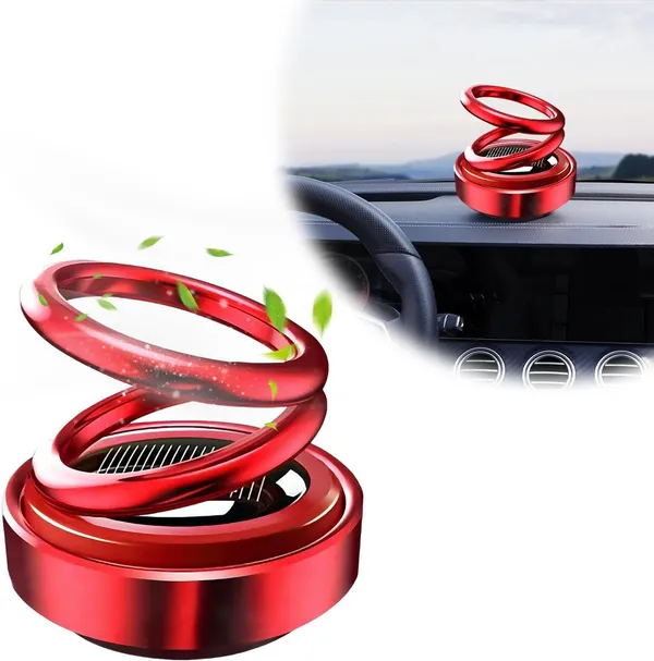 Red_Glass_Abs_Plastic_Car_Perfume_Diffuser