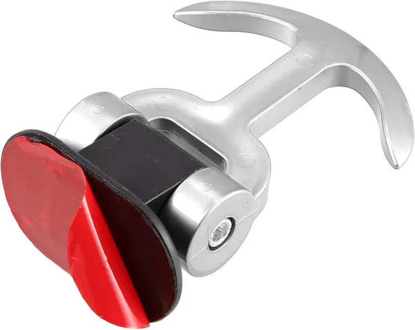 Silver_Abs_Plastic_Seat_Belt_Holder_Clip_Pack_Of_2
