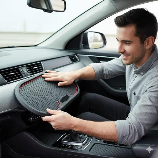 Black_Tpu_Dashboard_Anti_Slip_Mat