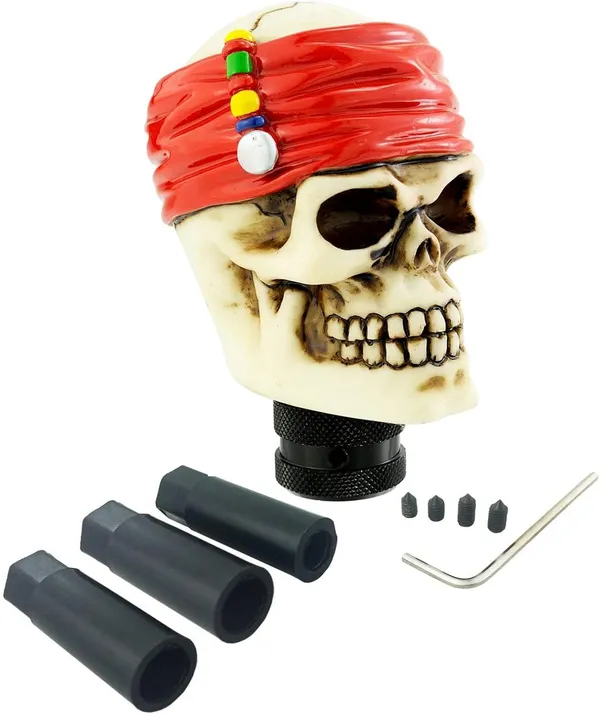Red_Metal_Gear_Shift_Knob_Pack_Of_4