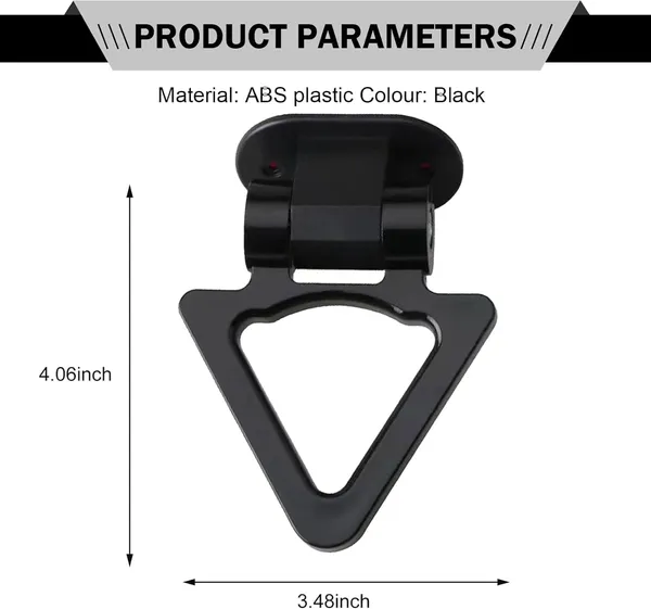 Black_Abs_Plastic_Dummy_Tow_Hook