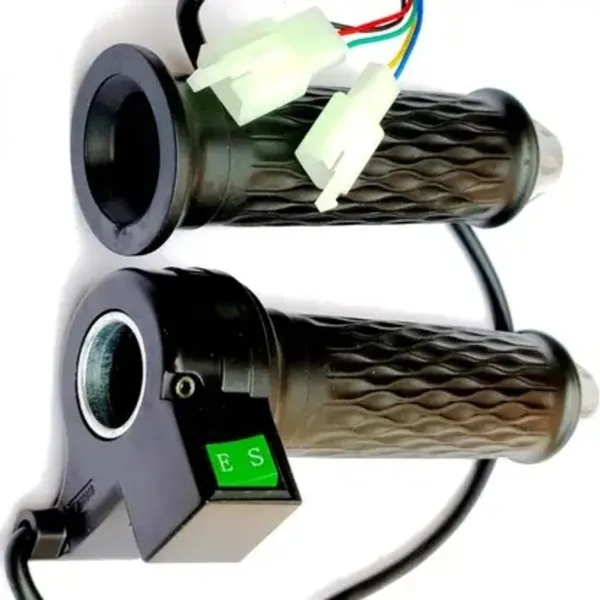 Black_Abs_Plastic,_Metal,_Rubber_Scooter_Throttle_Grip