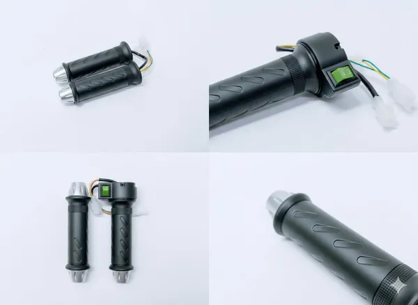 Black_Abs_Plastic,_Metal,_Rubber_Scooter_Throttle_Grip
