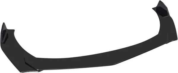 Glossy_Black_Abs_Plastic_Front_Bumper_Lip_Pack_Of_3