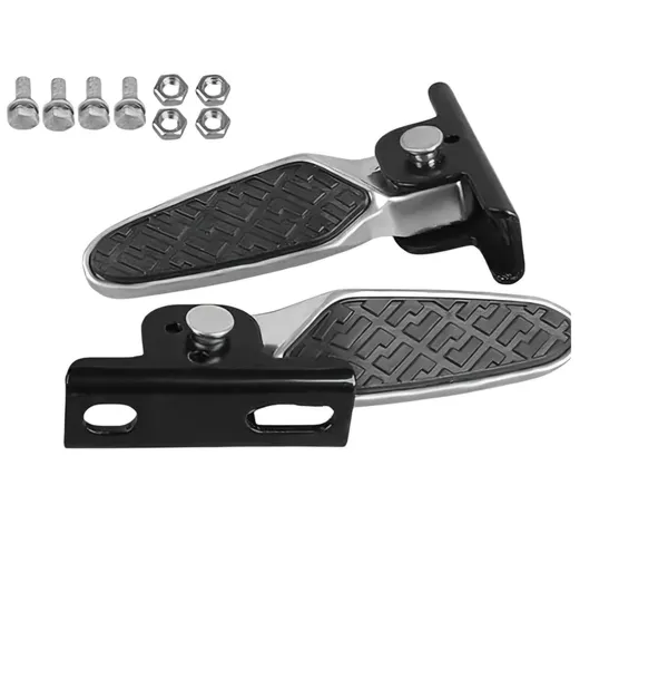 Blackandsilver_Aluminium_Alloy,_Rubber,_Steel_Hardware_Scooter_Footrest