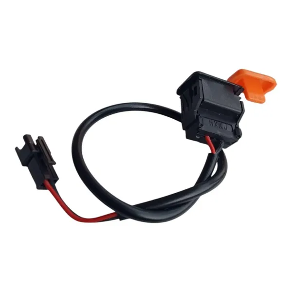 Black_Plastic_Copper_Wire_Usb_Charging_Socket