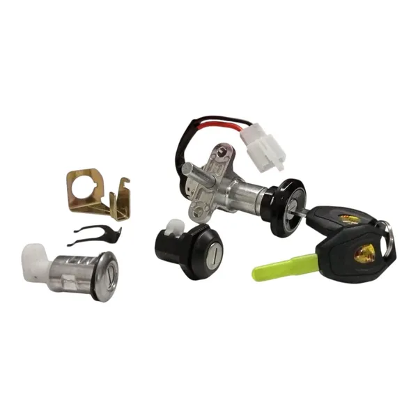 Multicolor_Aluminium_Scooter_Lock_Set