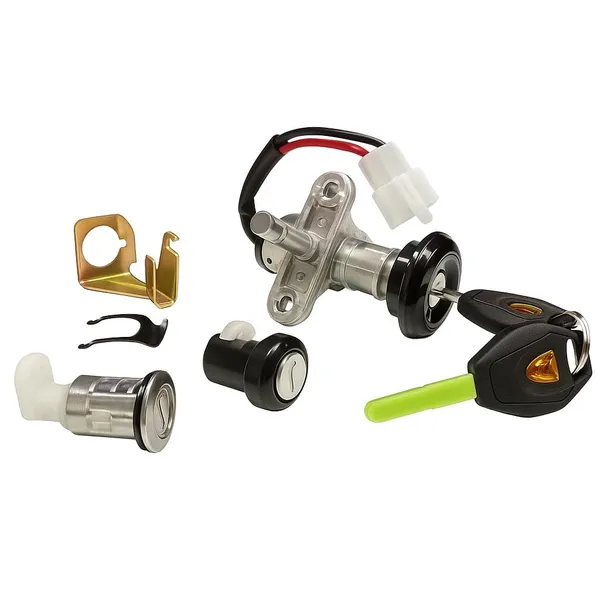Multicolor_Aluminium_Scooter_Lock_Set