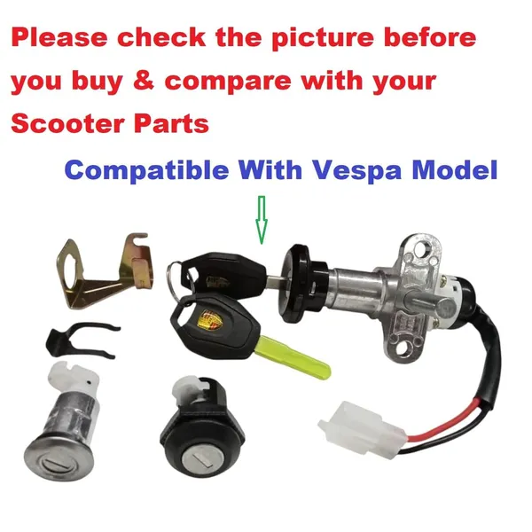 Multicolor_Aluminium_Scooter_Lock_Set