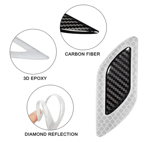 Carbonblack_Vinyl_Car_Sticker_Pack_Of_6