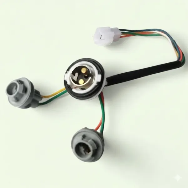 Black_Copper_Wire,_Metal_Contacts,_Pvc_Insulation,_Thermoplastic_Tail_Light_Wire_Harness