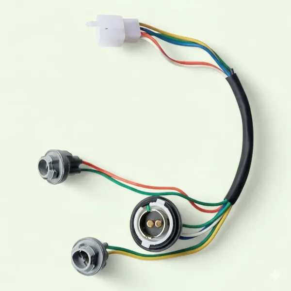 Black_Copper_Wire,_Metal_Contacts,_Pvc_Insulation,_Thermoplastic_Tail_Light_Wire_Harness