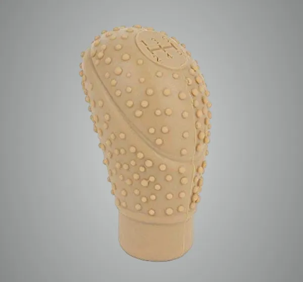 Beige_Silicone_Gear_Knob_Cover