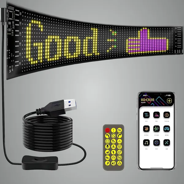 Multicolor_Rubber_Steel_Led_Matrix_Display