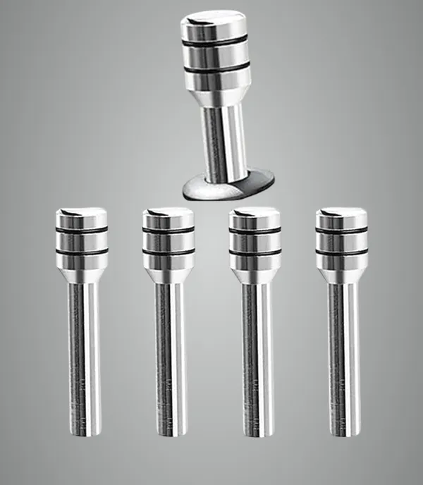 Silver_Aluminium_Door_Shock_Absorber_Pack_Of_4