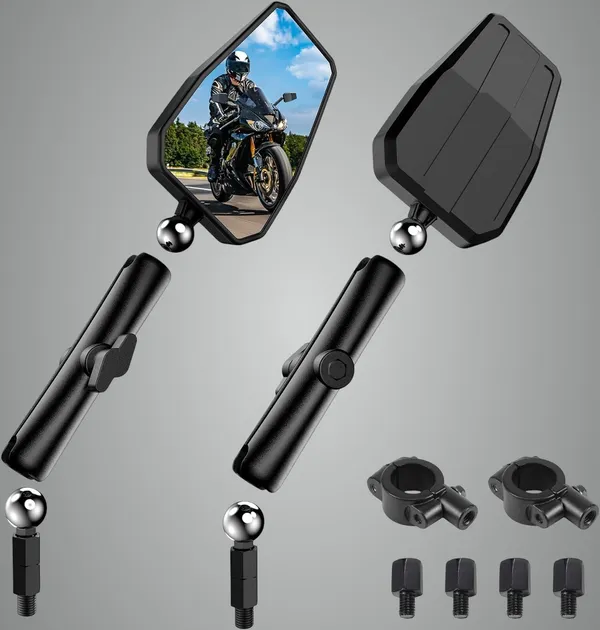 Black_Aluminium_Motorcycle_Rear_View_Mirror
