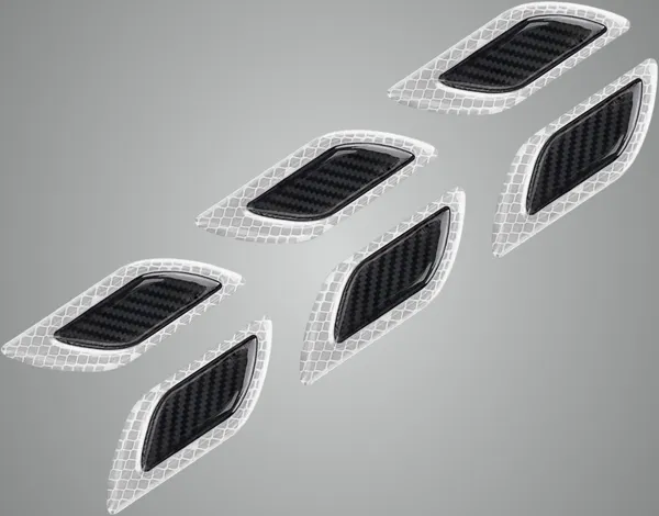 White_Vinyl_Reflective_Sticker_Pack_Of_6