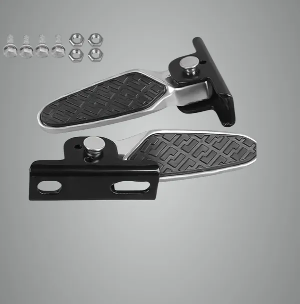 Blackandsilver_Aluminium_Alloy,_Rubber,_Steel_Hardware_Scooter_Footrest