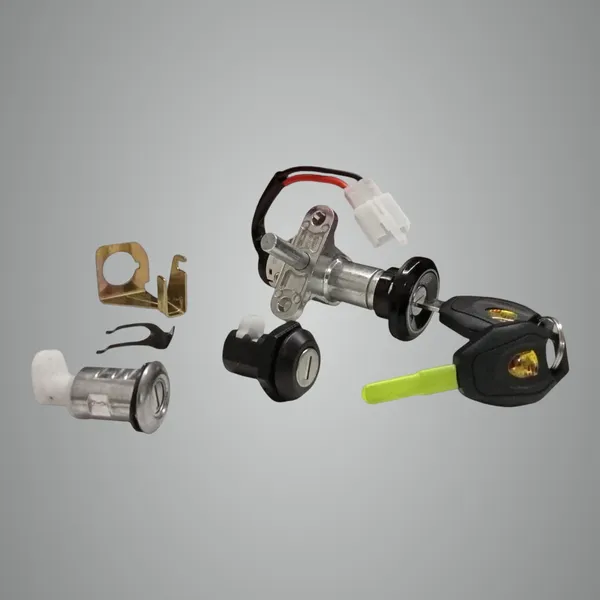 Multicolor_Aluminium_Scooter_Lock_Set
