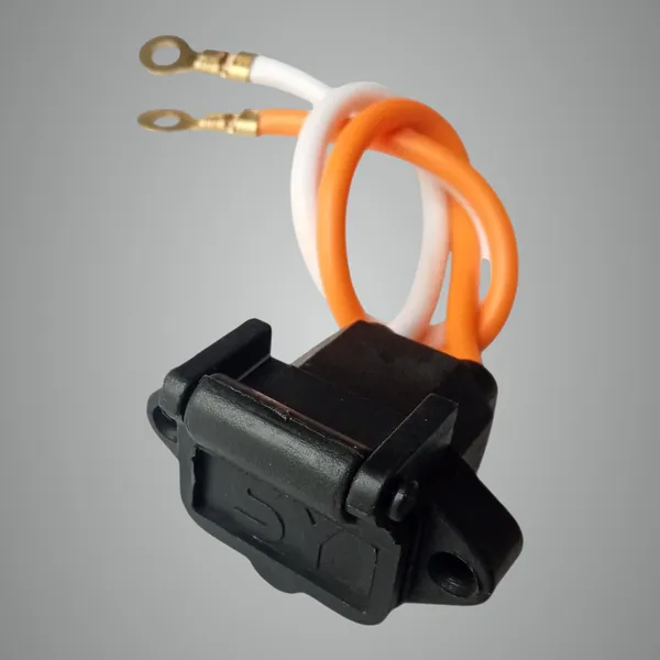 Black_Abs_Plastic_Charging_Socket