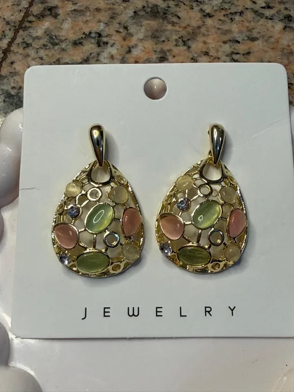 Pack_Of_2_Multicolor_Gold_Alloy_Stone_Drop_Earrings_For_Women