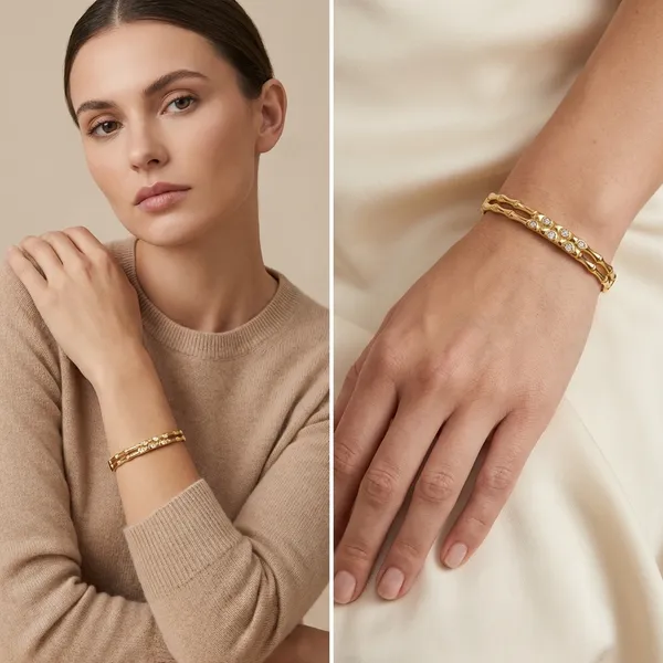 Gold_Alloy_Beads_Bracelet_For_Women