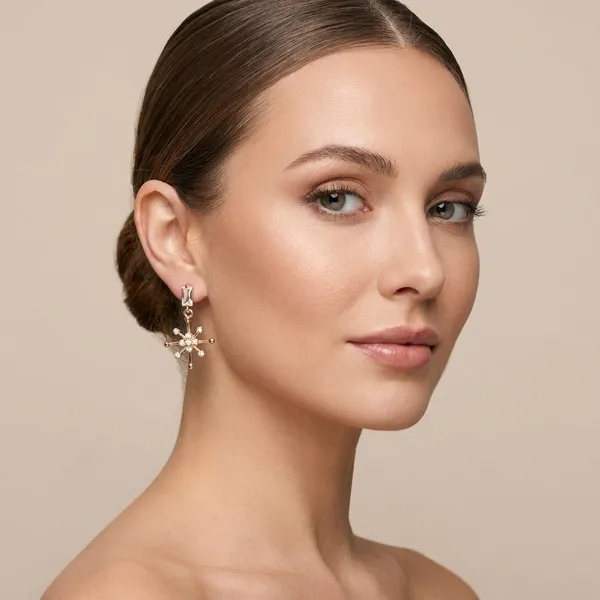 Pack_Of_2_Gold_Alloy_Crystal_Dangle_Earrings_For_Women