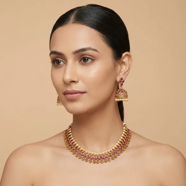 Gold_Alloy_Stone_Necklace_Set_For_Women