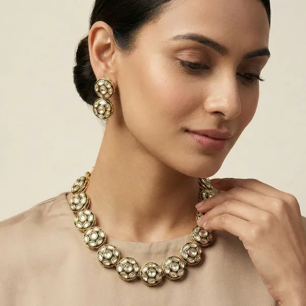 Gold_Alloy_Kundan_Necklace_Set_For_Women