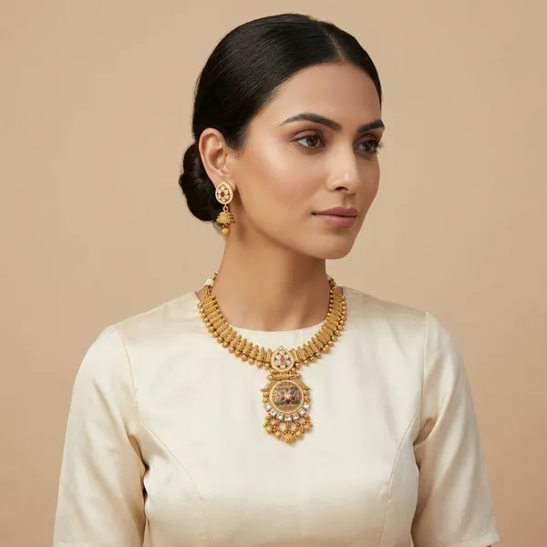 Gold_Alloy_Kundan_Stone_Necklace_Set_For_Women