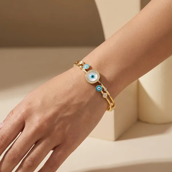 Gold_Alloy_Beads_Bracelet_For_Women