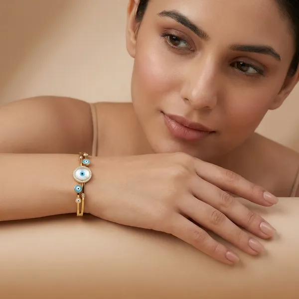 Gold_Alloy_Beads_Bracelet_For_Women