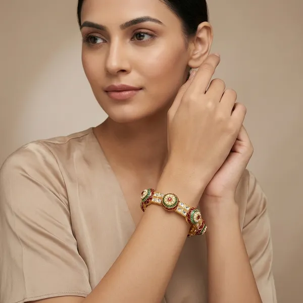 Multicolor_Alloy_Kundan_Meenakari_Bangles_For_Women