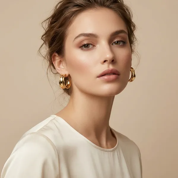 Gold_Alloy_Beads_Earrings_Set_For_Women